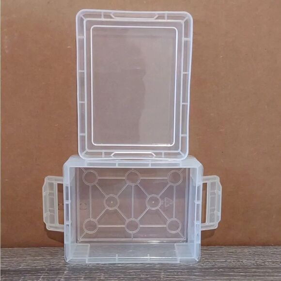 Baseball Trading Cards Plastic Container with snap lids lot of 10 - Picture 5 of 16